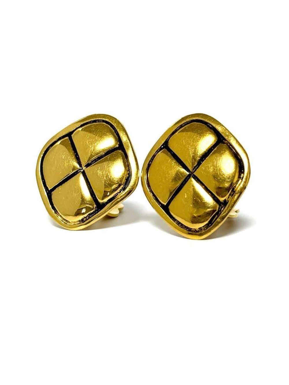 Chanel Clip-On Earrings Metal #208174C66B